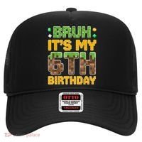 Birthday Boy It'S My 6th Birthday Video Game Pixel Hat thumb 0
