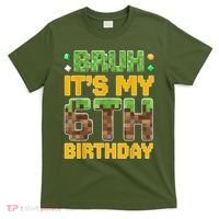 Birthday Boy It'S My 6th Birthday Video Game Pixel T-Shirt thumb 0