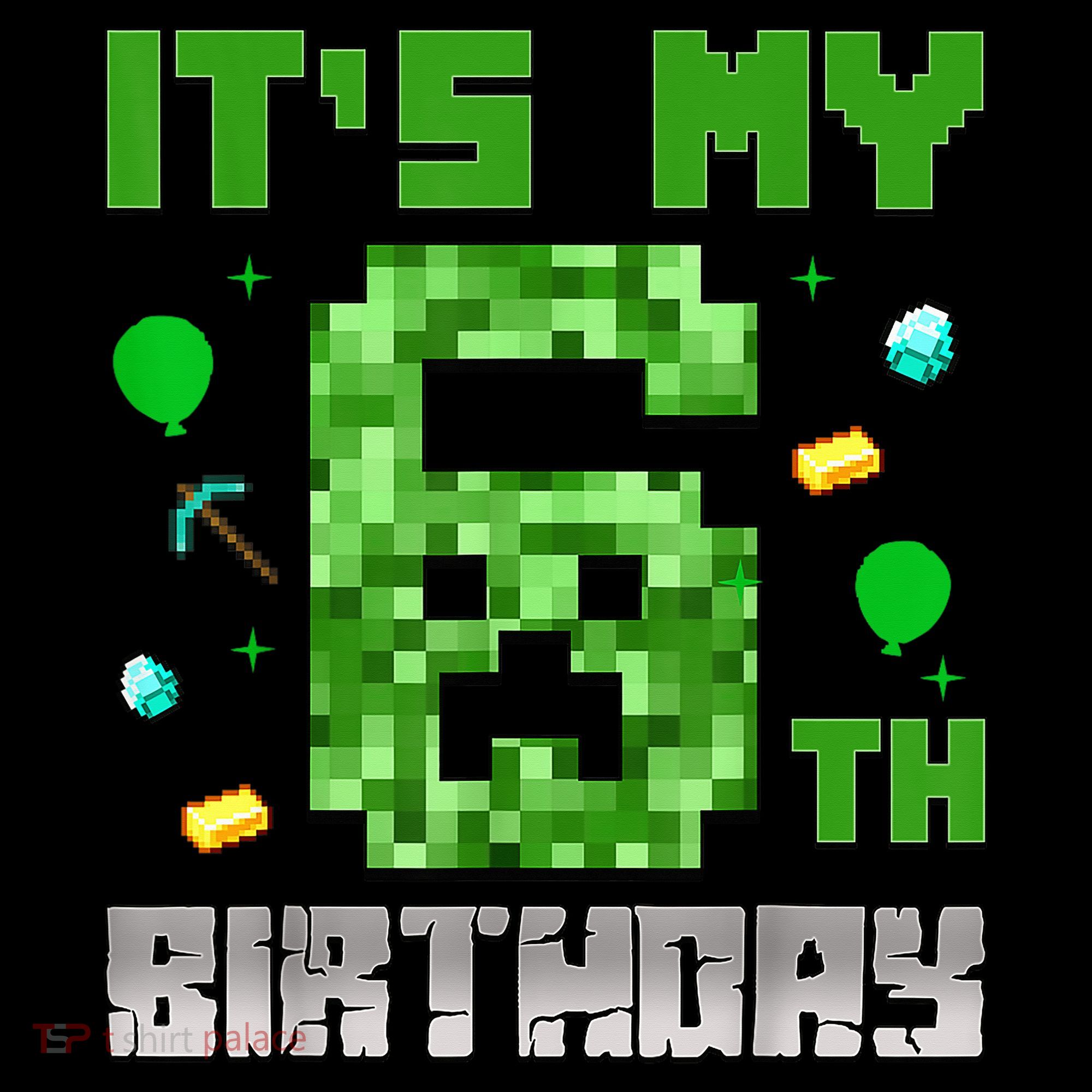 Birthday Boy It'S My 6th Birthday Video Game Pixel Women's Hoodie