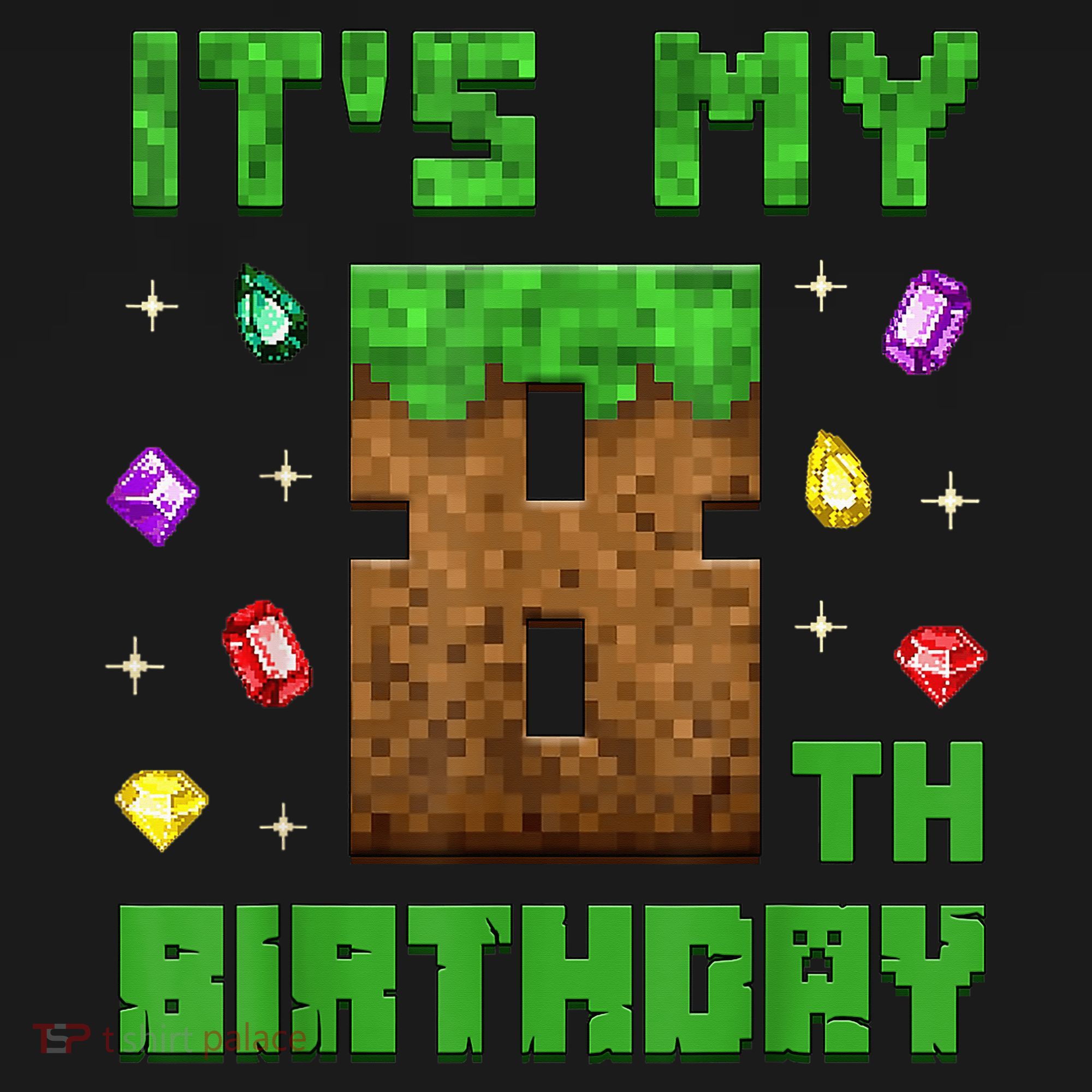 Birthday Boy It'S My 8th Birthday Gamer Pixel Number Doggie Tank