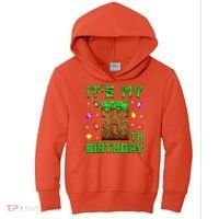 Birthday Boy It'S My 8th Birthday Gamer Pixel Number Kids Hoodie thumb 0