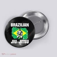 Bjj Brazilian Jiu Jitsu Button thumb 0