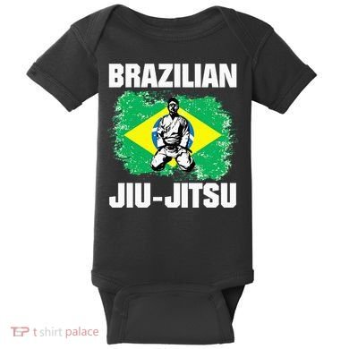 Bjj Brazilian Jiu Jitsu Baby Bodysuit
