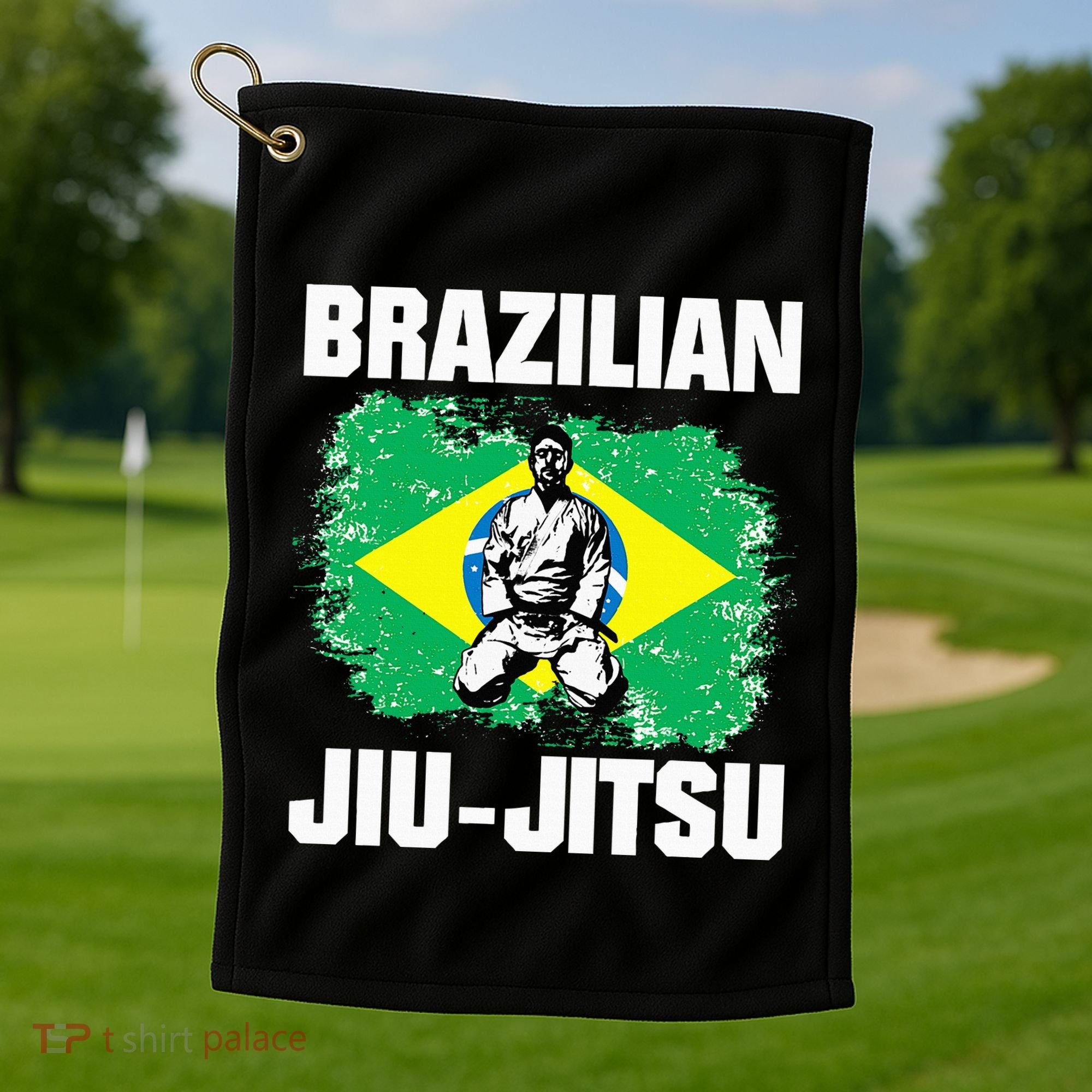 Bjj Brazilian Jiu Jitsu Golf Towel