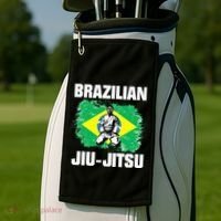 Bjj Brazilian Jiu Jitsu Golf Towel thumb 2