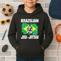 Bjj Brazilian Jiu Jitsu Kids Hoodie thumb 2