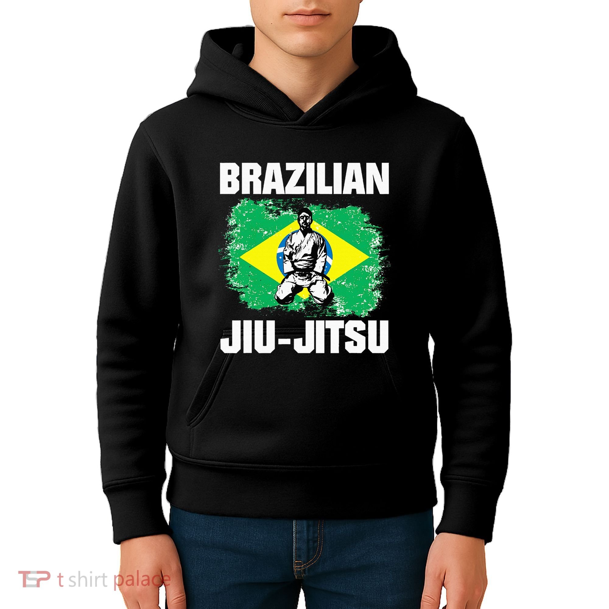 Bjj Brazilian Jiu Jitsu Kids Hoodie