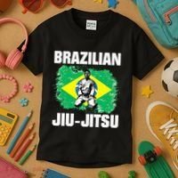Bjj Brazilian Jiu Jitsu Kids T-Shirt thumb 3
