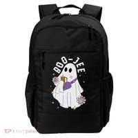 Boujee Boo Jee Spooky Season Cute Ghost Halloween Costume Backpack thumb 0