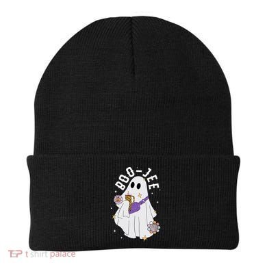 Boujee Boo Jee Spooky Season Cute Ghost Halloween Costume Beanie