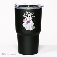 Boujee Boo Jee Spooky Season Cute Ghost Halloween Costume Tumbler thumb 0
