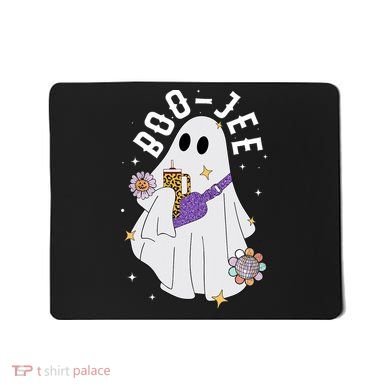 Boujee Boo Jee Spooky Season Cute Ghost Halloween Costume Mousepad