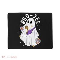 Boujee Boo Jee Spooky Season Cute Ghost Halloween Costume Mousepad thumb 0