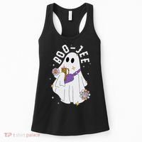 Boujee Boo Jee Spooky Season Cute Ghost Halloween Costume Women's Tank Top thumb 0