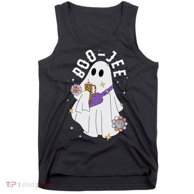 Boujee Boo Jee Spooky Season Cute Ghost Halloween Costume Tank Top