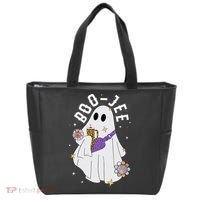 Boujee Boo Jee Spooky Season Cute Ghost Halloween Costume Tote Bag thumb 0