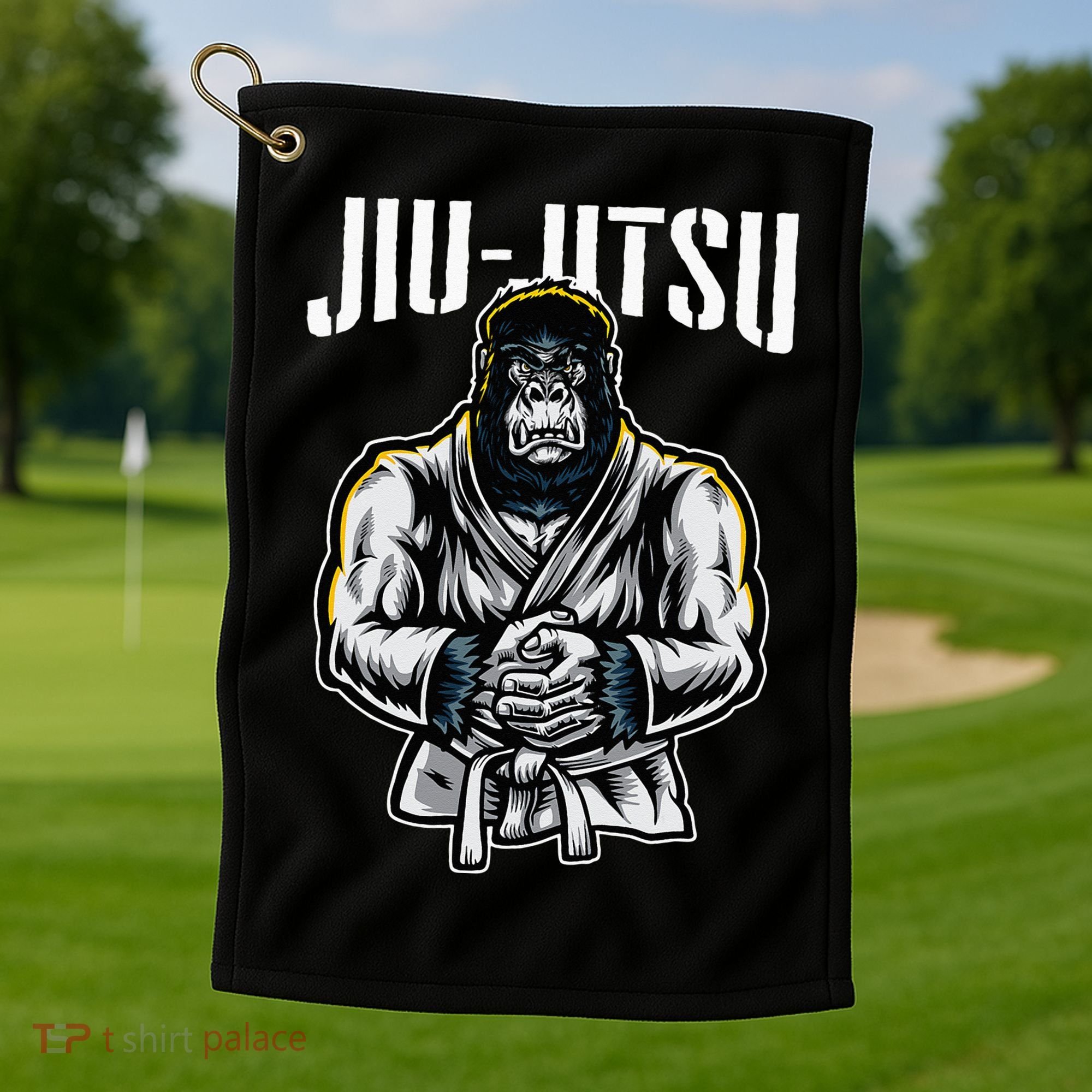 BJJ Brazilian Jiu Jitsu Golf Towel