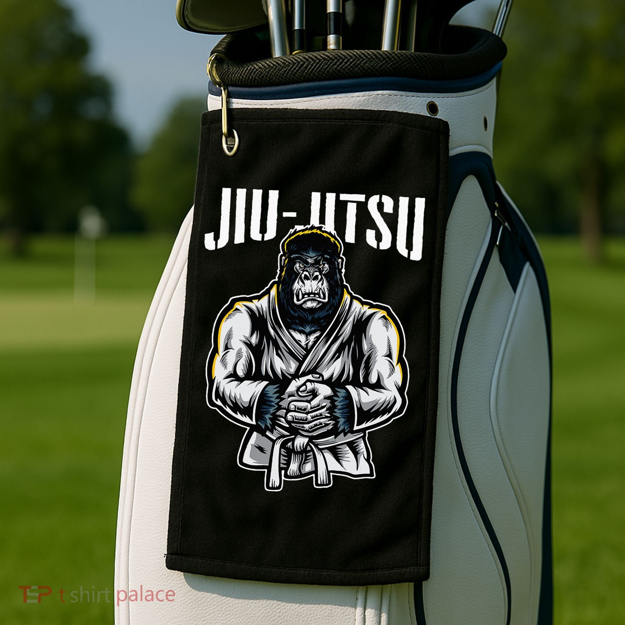 BJJ Brazilian Jiu Jitsu Golf Towel