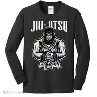 BJJ Brazilian Jiu Jitsu Kids Long Sleeve Shirt thumb 0