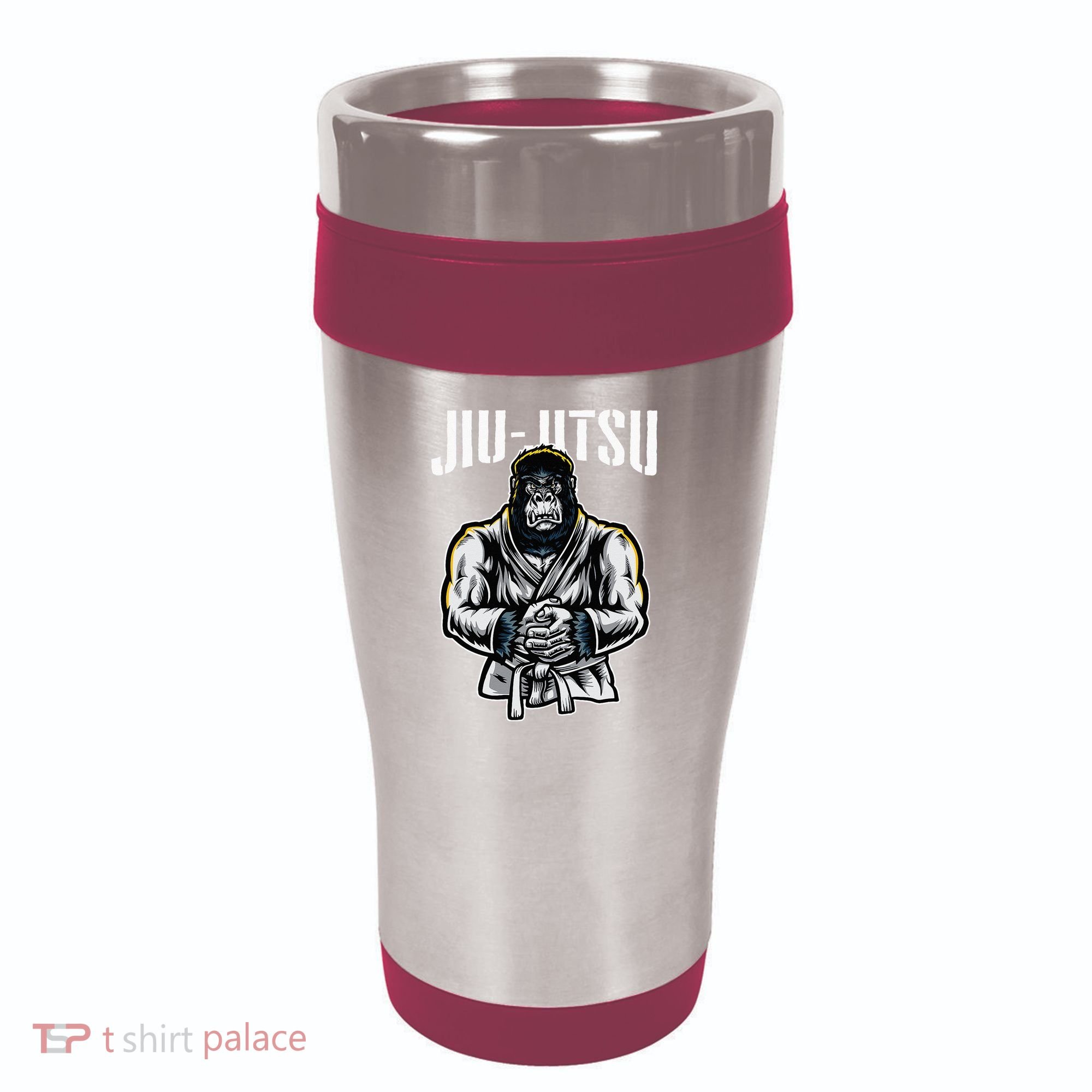 BJJ Brazilian Jiu Jitsu 16oz Travel Tumbler