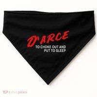 Bjj Brazilian Jiu Jitsu Darce Choke USA-Made Doggie Bandana thumb 0