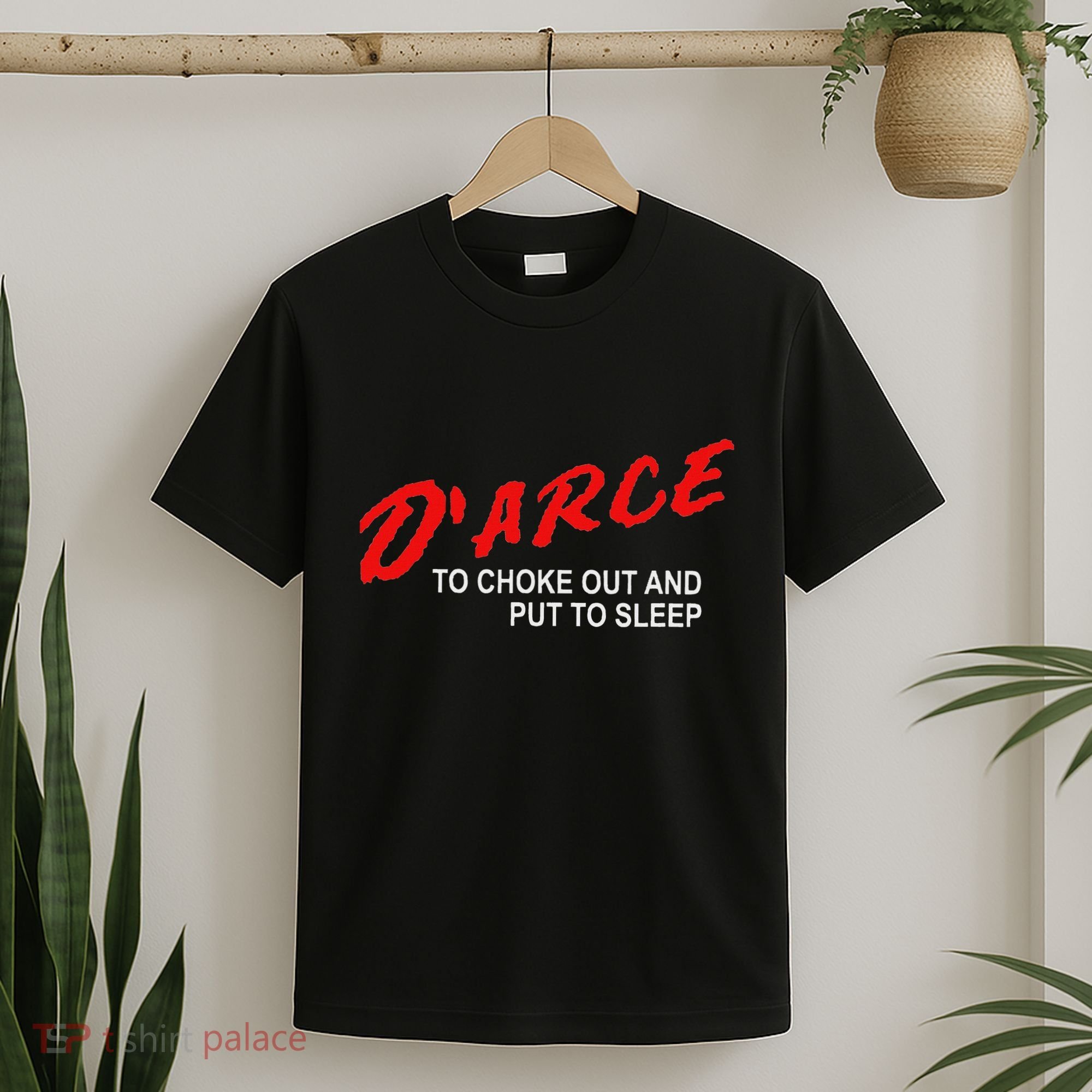 Bjj Brazilian Jiu Jitsu Darce Choke T-Shirt