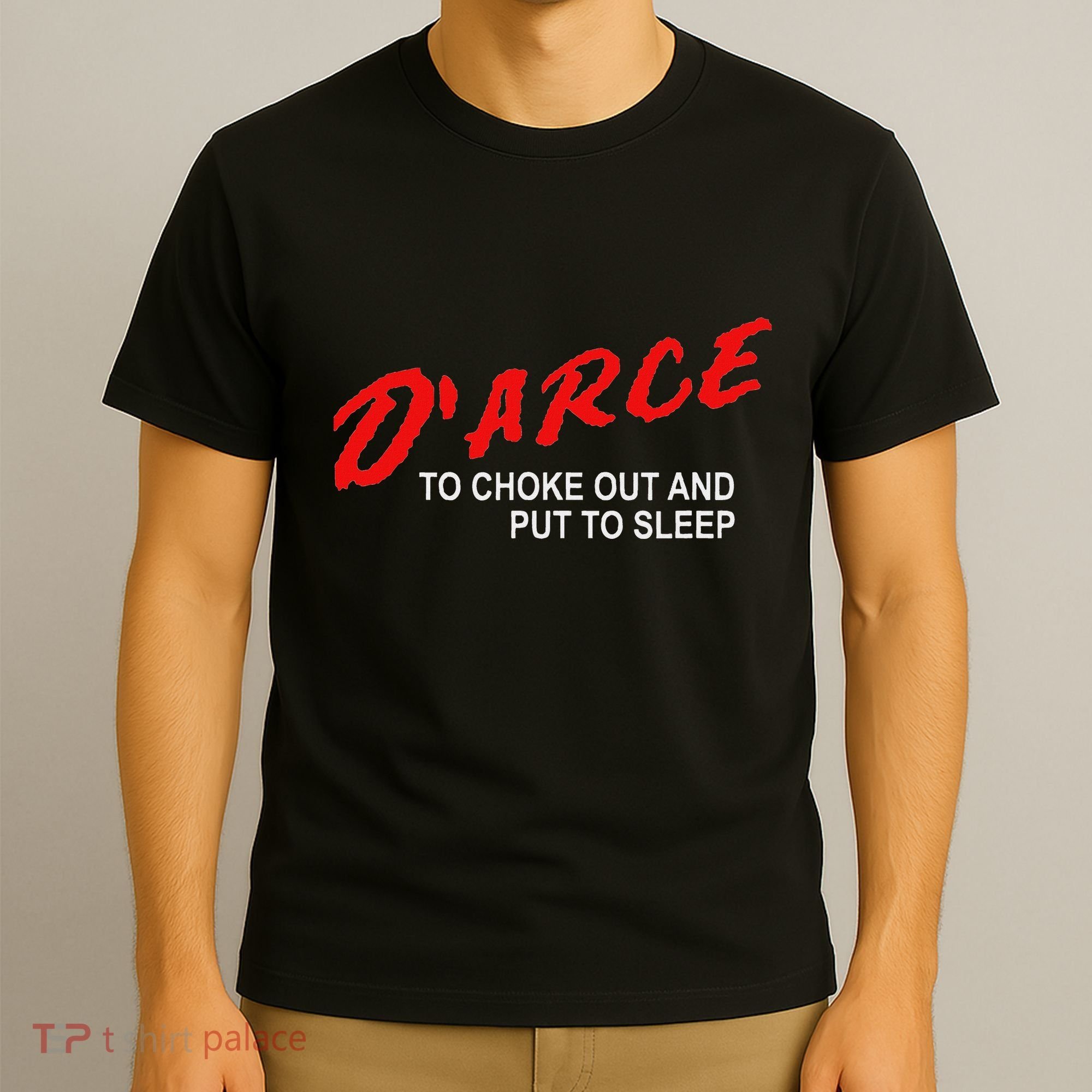 Bjj Brazilian Jiu Jitsu Darce Choke T-Shirt