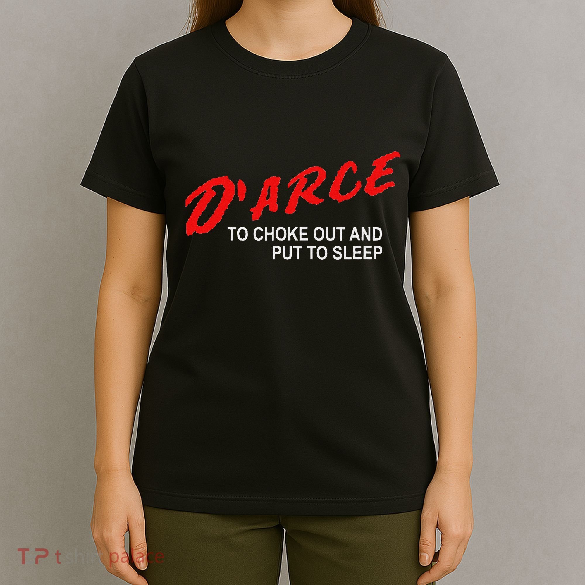 Bjj Brazilian Jiu Jitsu Darce Choke T-Shirt