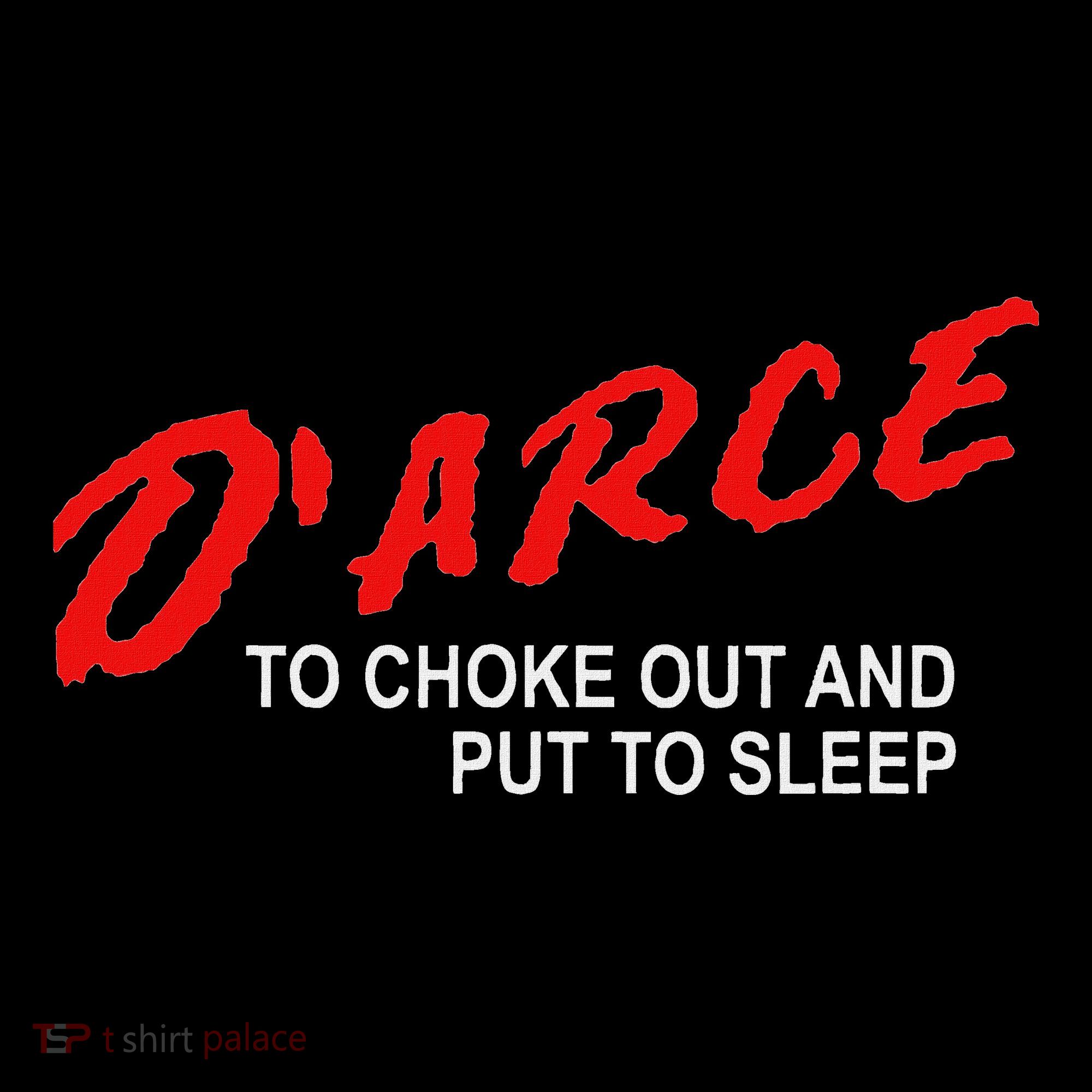 Bjj Brazilian Jiu Jitsu Darce Choke T-Shirt