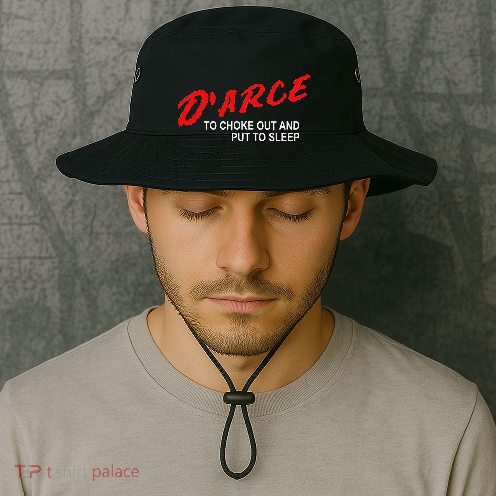 Bjj Brazilian Jiu Jitsu Darce Choke Bucket Hat