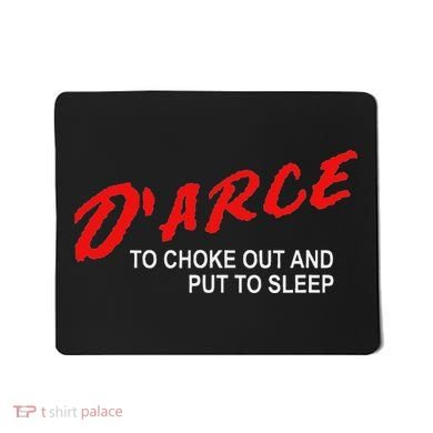 Bjj Brazilian Jiu Jitsu Darce Choke Mousepad