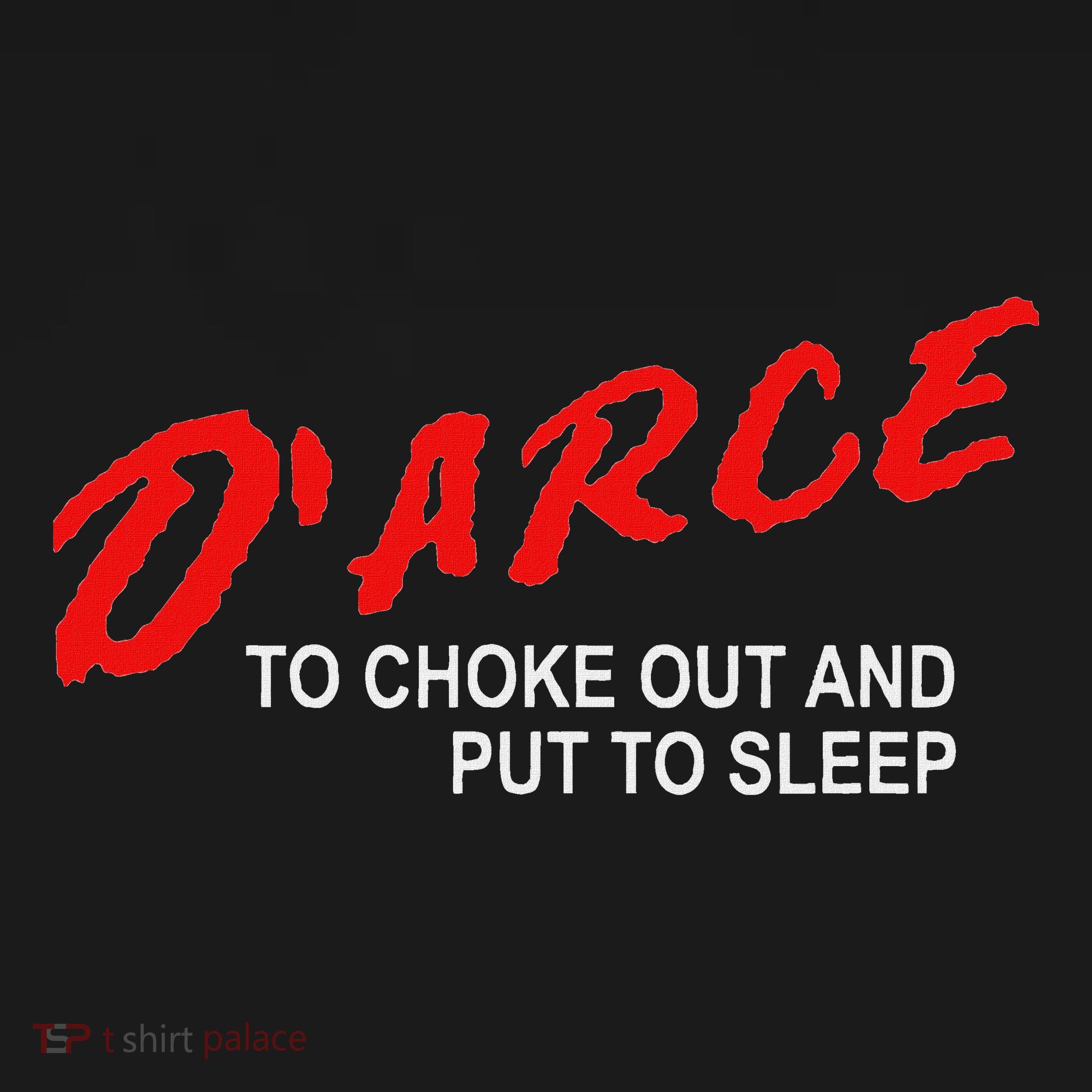Bjj Brazilian Jiu Jitsu Darce Choke Mousepad