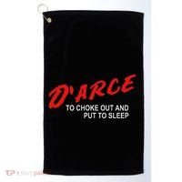 Bjj Brazilian Jiu Jitsu Darce Choke Golf Towel thumb 0
