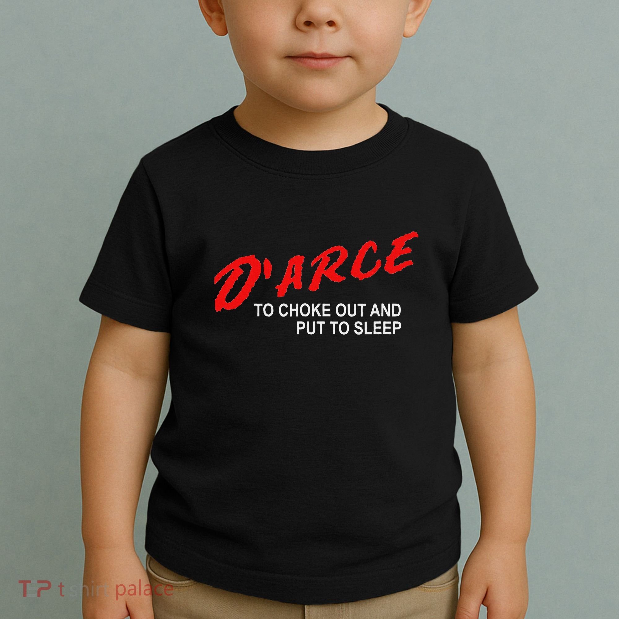Bjj Brazilian Jiu Jitsu Darce Choke Toddler T-Shirt