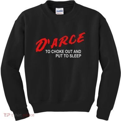 Bjj Brazilian Jiu Jitsu Darce Choke Kids Sweatshirt