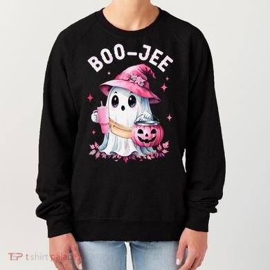Boujee Boo Jee Spooky Ghost Halloween Pumpkin Costumes Women's Sweatshirt