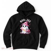 Boujee Boo Jee Spooky Ghost Halloween Pumpkin Costumes Hoodie thumb 0