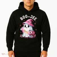 Boujee Boo Jee Spooky Ghost Halloween Pumpkin Costumes Hoodie thumb 2
