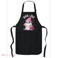 Boujee Boo Jee Spooky Ghost Halloween Pumpkin Costumes Apron thumb 0