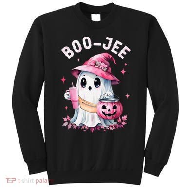 Boujee Boo Jee Spooky Ghost Halloween Pumpkin Costumes Sweatshirt