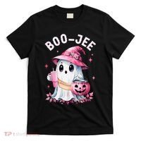 Boujee Boo Jee Spooky Ghost Halloween Pumpkin Costumes T-Shirt thumb 0