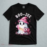 Boujee Boo Jee Spooky Ghost Halloween Pumpkin Costumes T-Shirt thumb 5