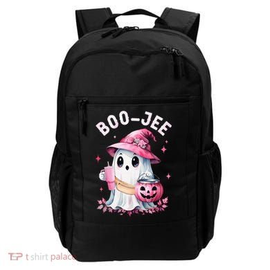 Boujee Boo Jee Spooky Ghost Halloween Pumpkin Costumes Backpack