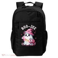 Boujee Boo Jee Spooky Ghost Halloween Pumpkin Costumes Backpack thumb 0