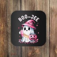 Boujee Boo Jee Spooky Ghost Halloween Pumpkin Costumes Coaster thumb 0