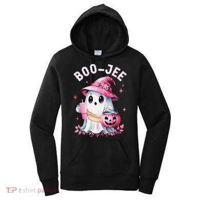 Boujee Boo Jee Spooky Ghost Halloween Pumpkin Costumes Women's Hoodie