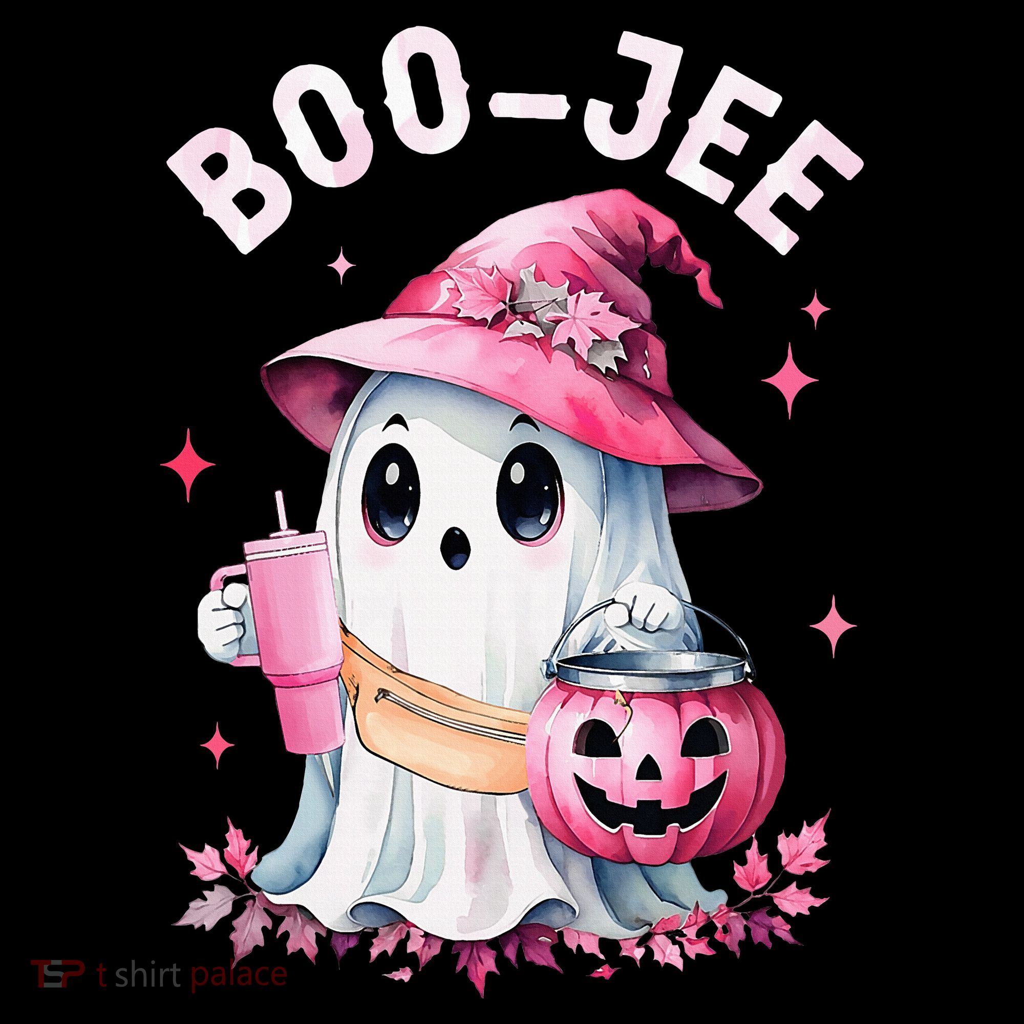 Boujee Boo Jee Spooky Ghost Halloween Pumpkin Costumes Women's Hoodie