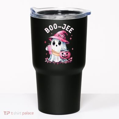 Boujee Boo Jee Spooky Ghost Halloween Pumpkin Costumes Tumbler