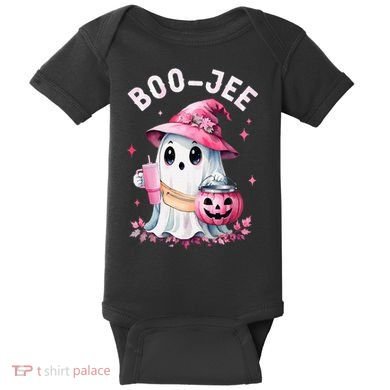 Boujee Boo Jee Spooky Ghost Halloween Pumpkin Costumes Baby Bodysuit