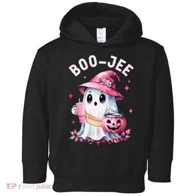 Boujee Boo Jee Spooky Ghost Halloween Pumpkin Costumes Toddler Hoodie